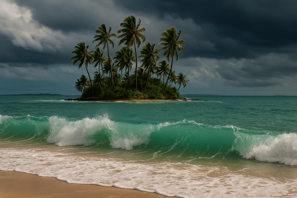 Climate change and rising sea level: A threat to island nations ...