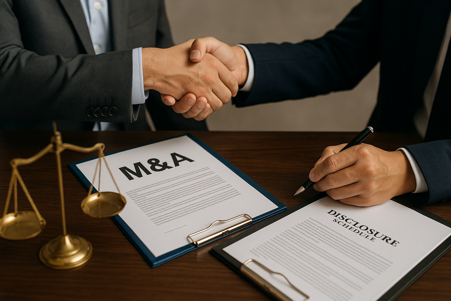 DUE DILIGENCE IN MERGERS AND ACQUISITIONS: THE SYNERGY BETWEEN NO-CONFLICT REPRESENTATIONS AND DISCLOSURE SCHEDULES