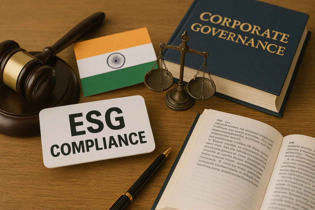 THE RISE OF ESG COMPLIANCE IN INDIAN CORPORATE GOVERNANCE : A LEGAL ...
