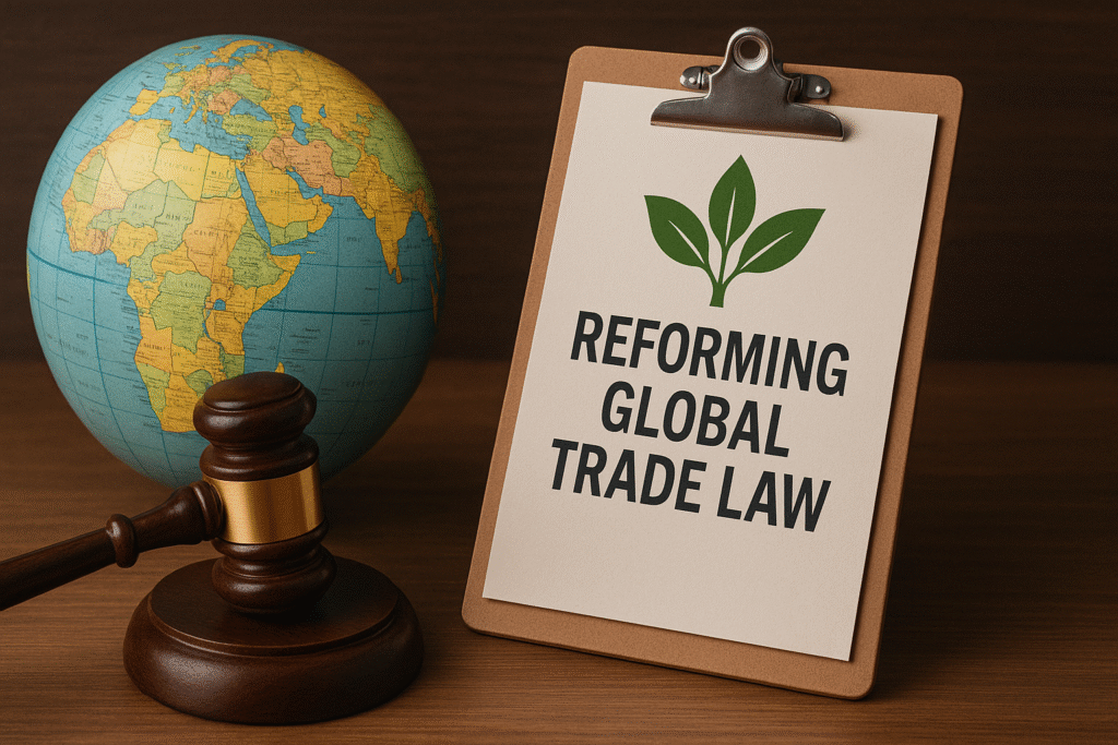 REFORMING GLOBAL TRADE LAW FOR SUSTAINABILITY: LEGAL FRAMEWORKS, CHALLENGES AND OPPORTUNITIES