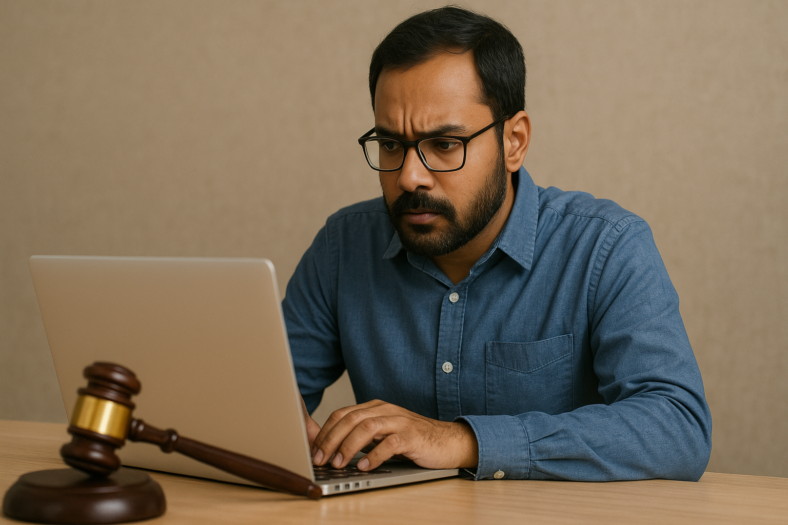 Create a realistic featured image for my blog on "Defamation in India: Navigating Reputation and Free Speech in the Digital Era " in landscape 16:9 ratio. And, assure that the image doesn't contains title.