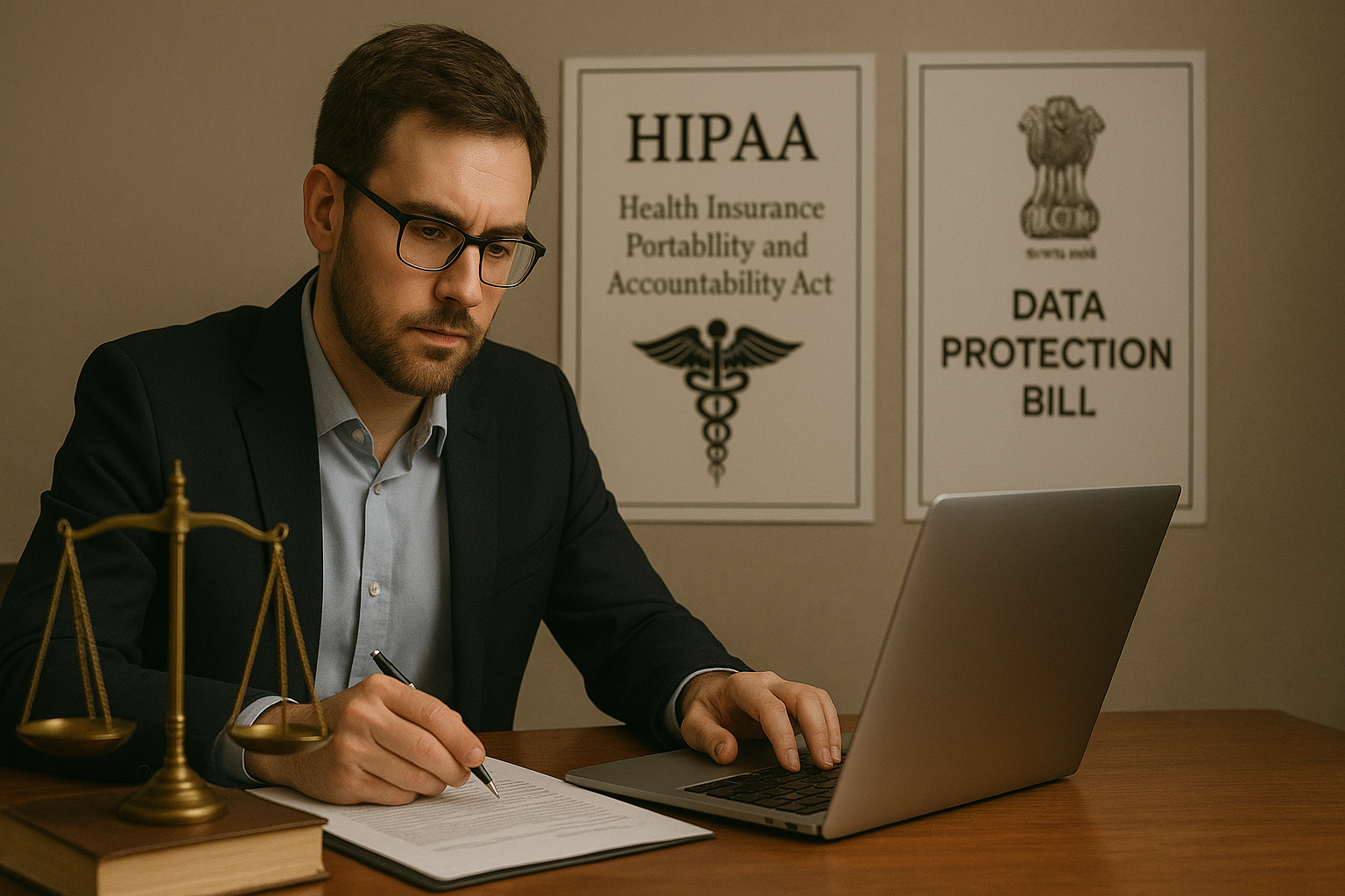 Legal Analysis of HIPAA and India’s DPDPA in Governing Digital Health