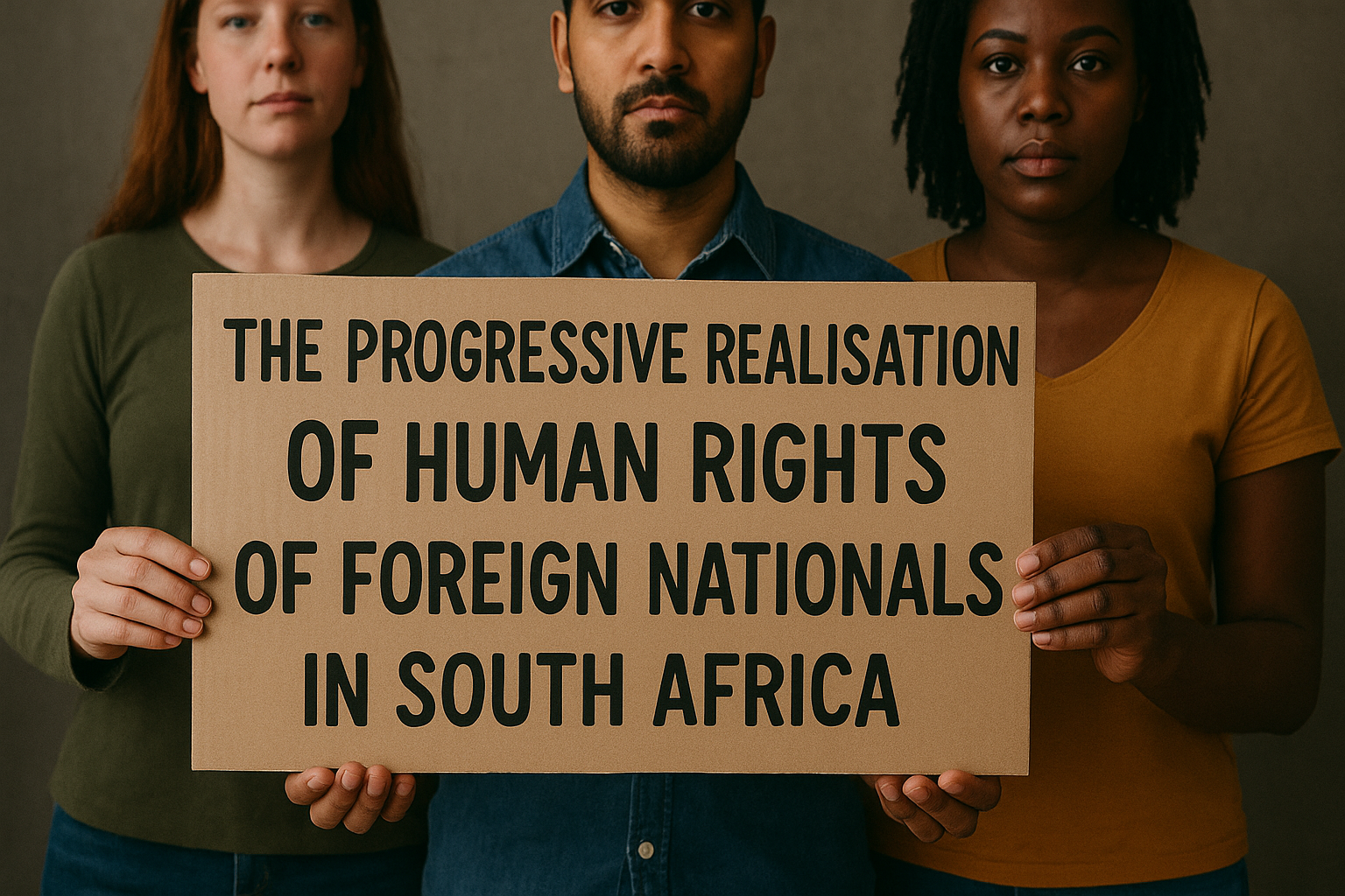 The progressive realisation of human rights of foreign nationals in South Africa