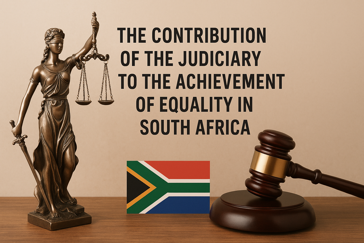 THE CONTRIBUTION OF THE JUDICIARY TO THE ACHIEVEMENT OF EQUALITY IN SOUTH AFRICA