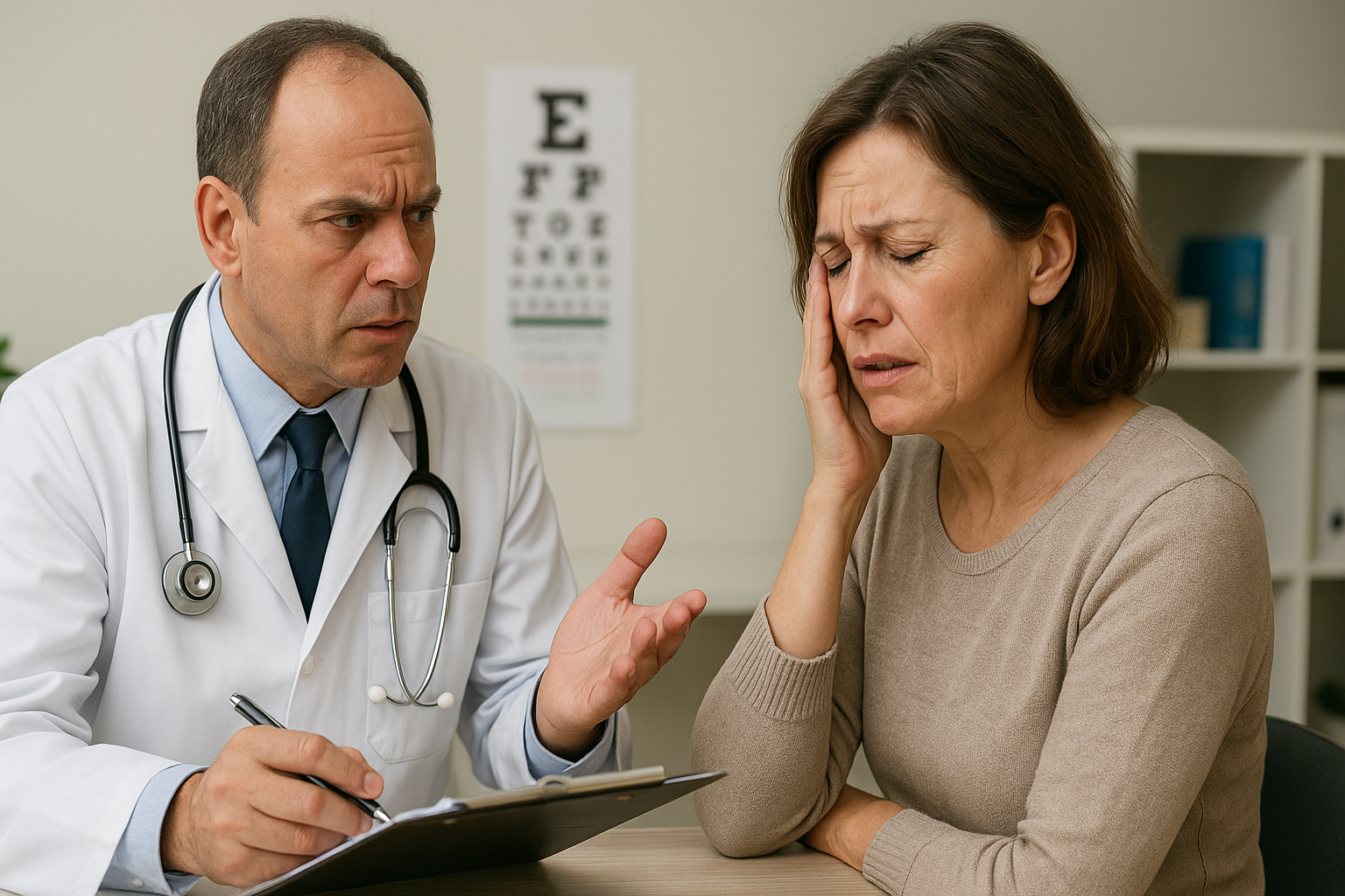 Create a realistic featured image for my blog on "Medical" in landscape 16:9 ratio. And, assure that the image doesn't contains tit