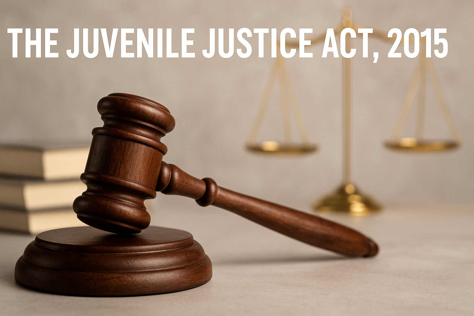 THE JUVENILE JUSTICE ACT 2015