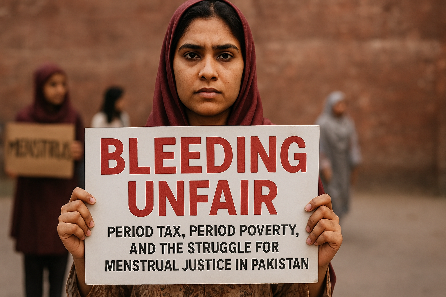 Bleeding Unfair: Period Tax, Period Poverty, and the Struggle for Menstrual Justice in Pakistan
