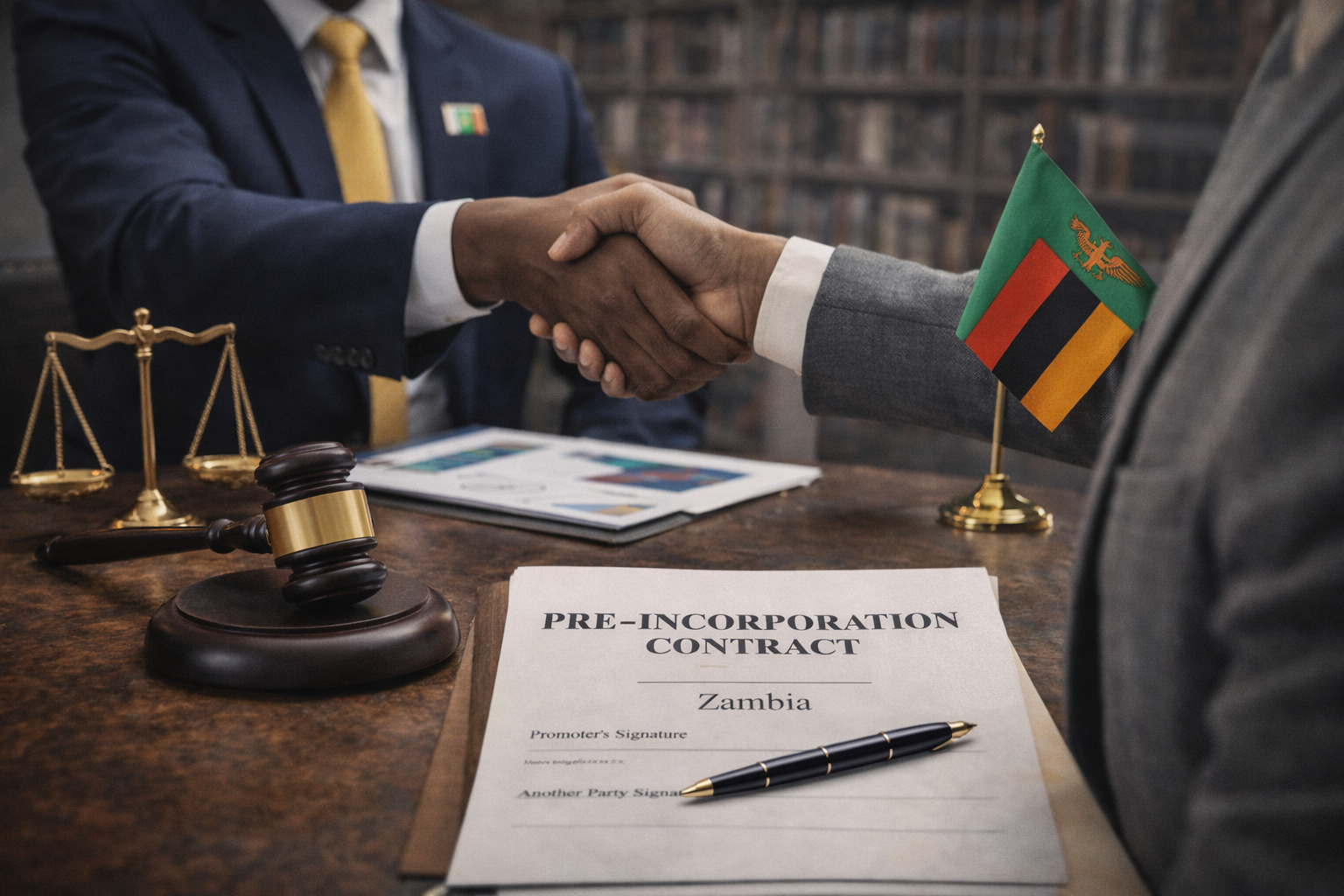 PRE INCORPORATION OF CONTRACTS. WHAT IS THE POSITION OF THE LAW IN ZAMBIA