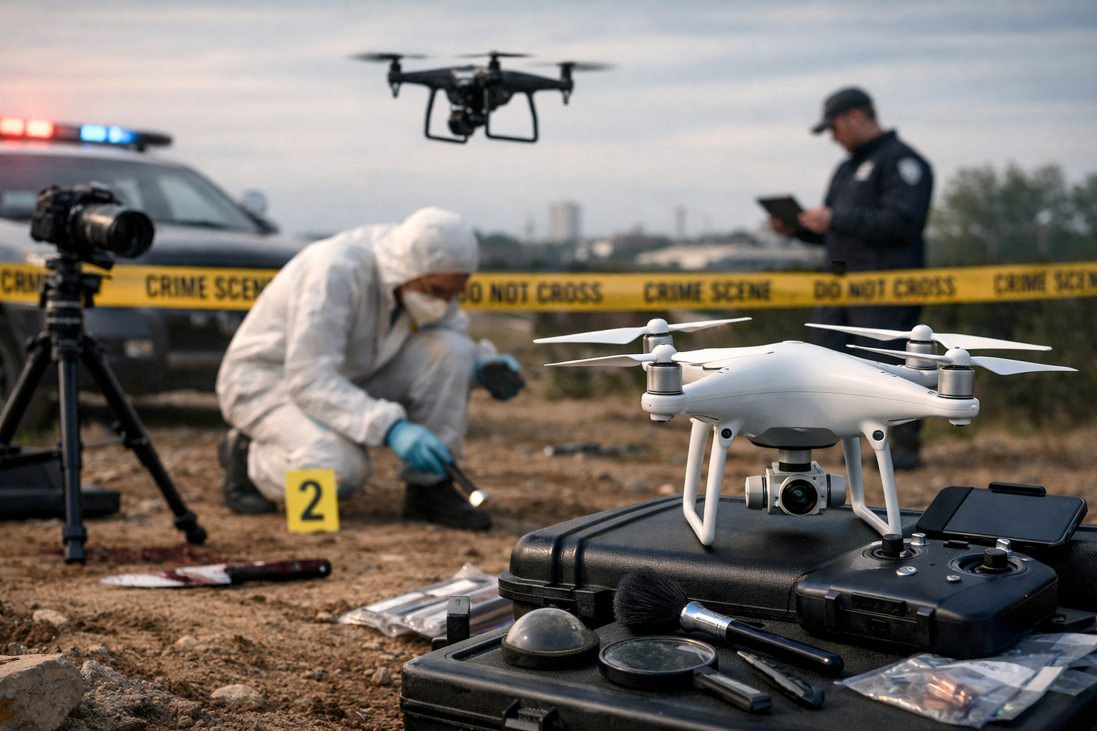 The Rise of Drone Forensics in Modern Crime Scene Examination