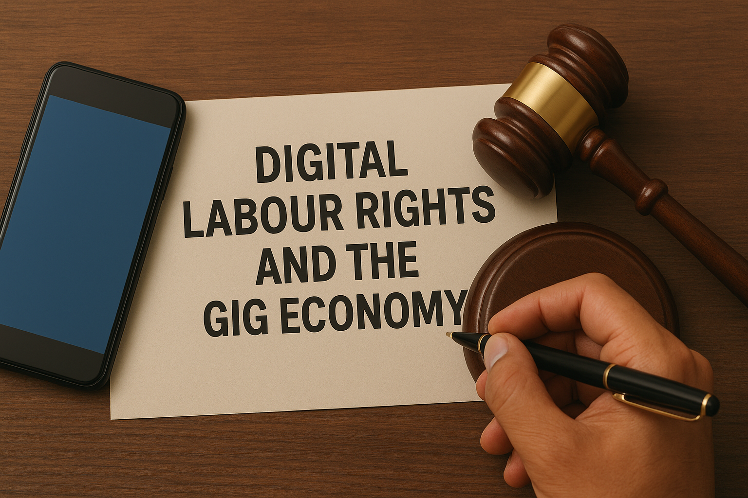 Digital Labour Rights and the Gig Economy: A Legal Perspective on Emerging Employment Relations in India