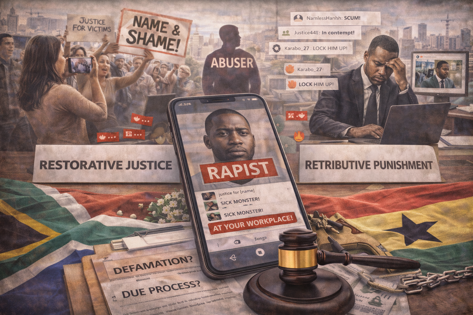 PUBLIC NAMING ON SOCIAL MEDIA: THE LEGALITY OF THIS ALTERNATIVE JUSTICE IN SOUTH AFRICA?