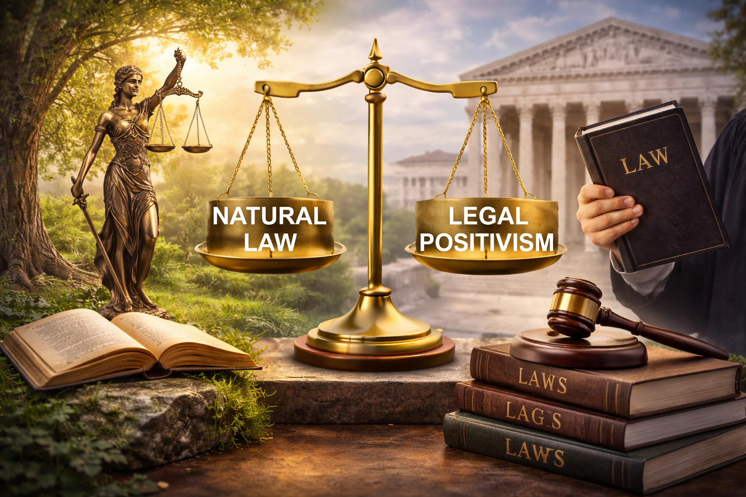 The Persistent Debate: Natural law vs Legal Positivism