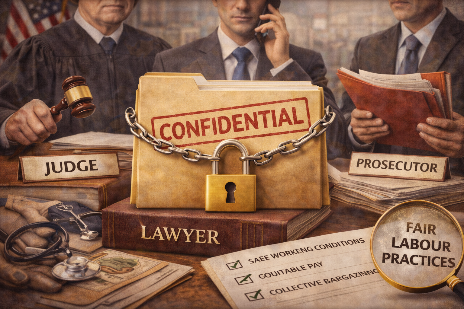 Confidentiality in the Legal Profession: A Comparative Analysis of Judges Prosecutors and Lawyers