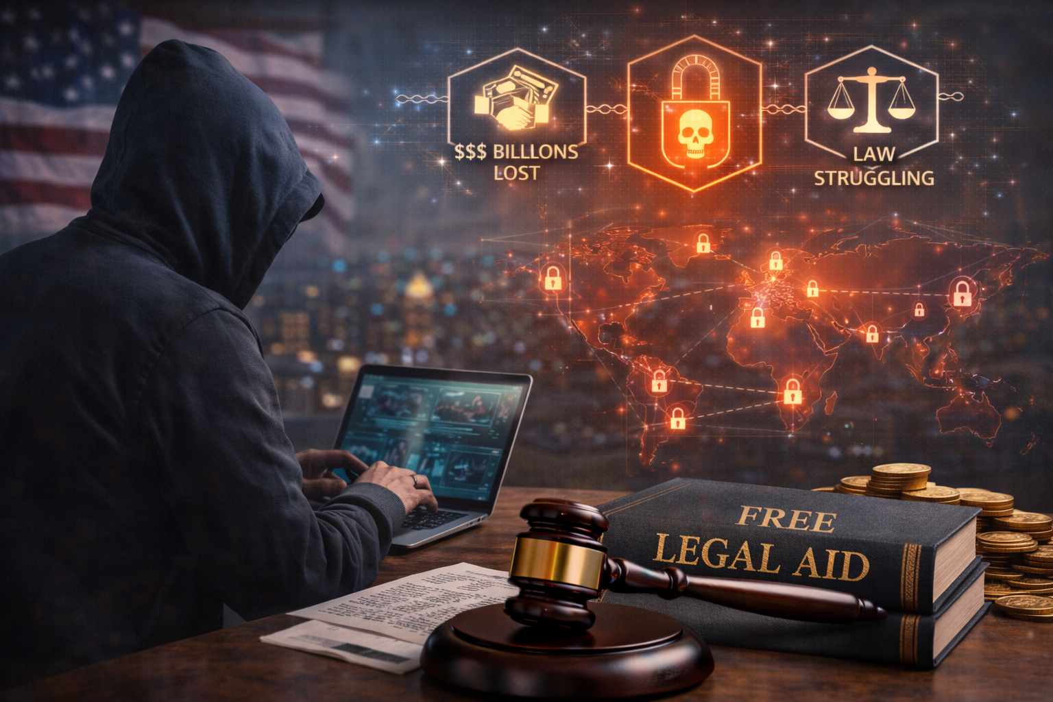 The U.S Cybercrime Crisis: Billions Lost and Laws Struggling to keep up