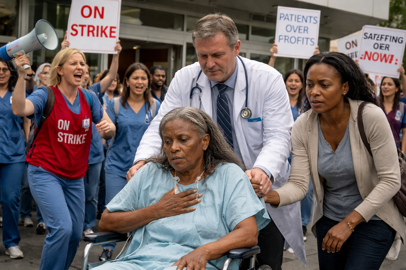 BALANCING THE RIGHTS OF PATIENTS TO HEALTH CARE VERSUS THE RIGHT TO STRIKE BY PUBLIC CARE WORKERS.