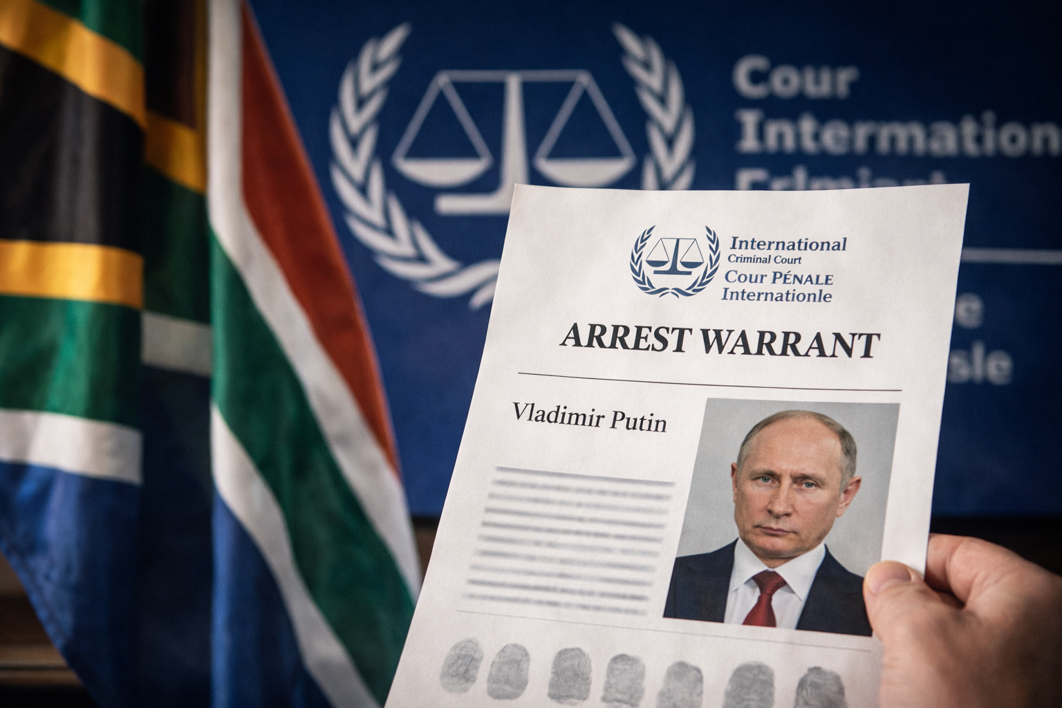 The ICC Arrest Warrant for Vladimir Putin and South Africa’s Legal Obligations