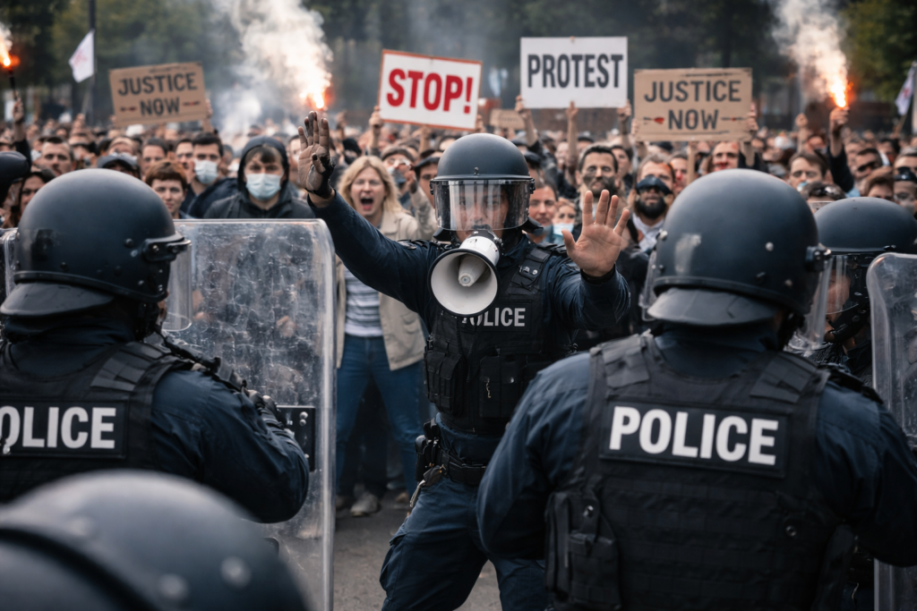 LEGAL ALIGNMENT OF LAW ENFORCEMENT ACTIONS DURING PUBLIC ASSEMBLIES