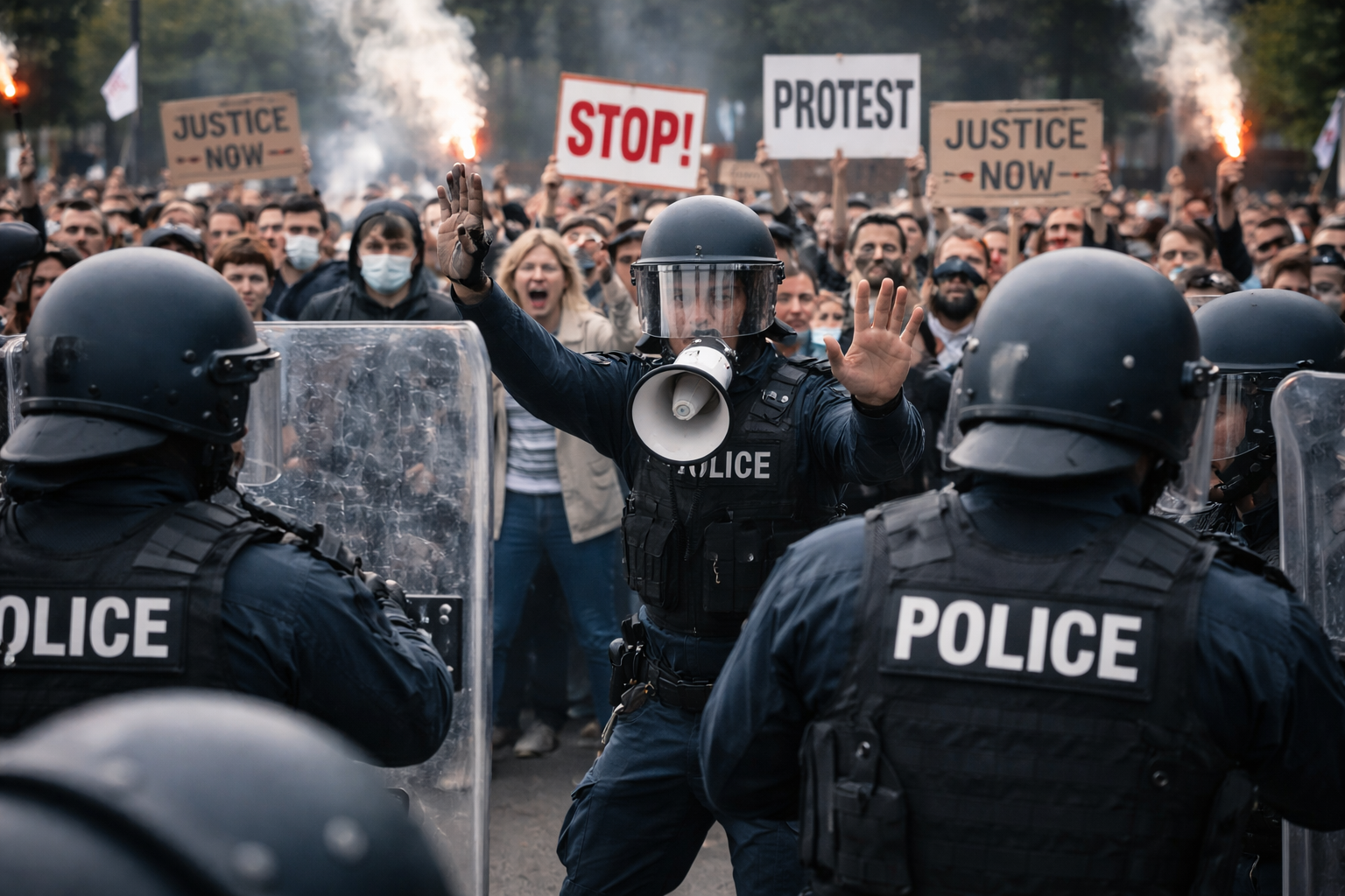 LEGAL ALIGNMENT OF LAW ENFORCEMENT ACTIONS DURING PUBLIC ASSEMBLIES