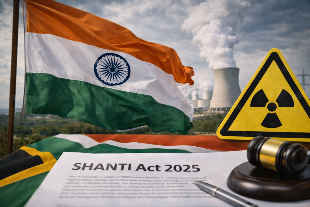 Recalibrating Nuclear risk: An Analytical Study of India’s SHANTI Act 2025