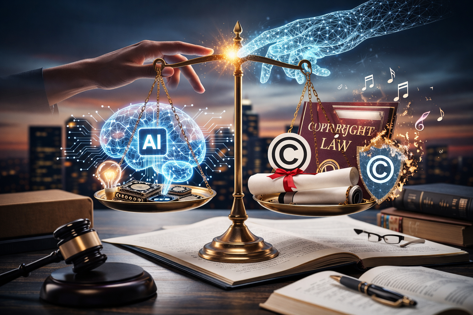 Striking a Balance Between Artificial Intelligence Innovations and Copyright