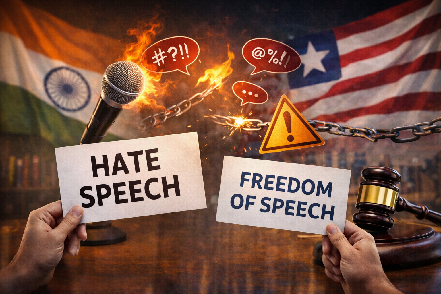 HATE SPEECH AND THE IDEA OF FREEDOM OF SPEECH AND EXPRESSION : EVALUATING THE CHILLING EFFECT ON FREEDOM OF SPEECH IN INDIA AND LIBERIA