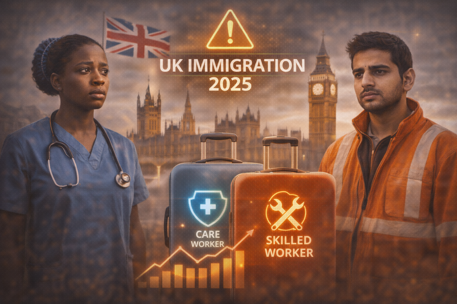 What the 2025 UK Immigration Overhaul Means for Care and Skilled Workers who are already in the UK.