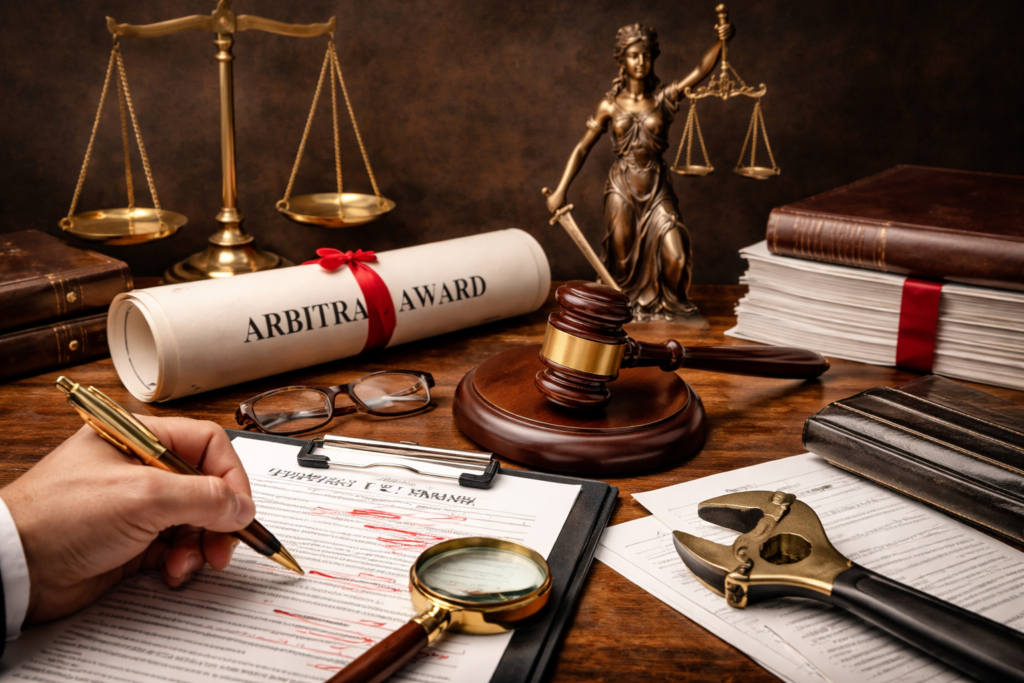 POWER OF COURTS TO MODIFY ARBITRAL AWARDS