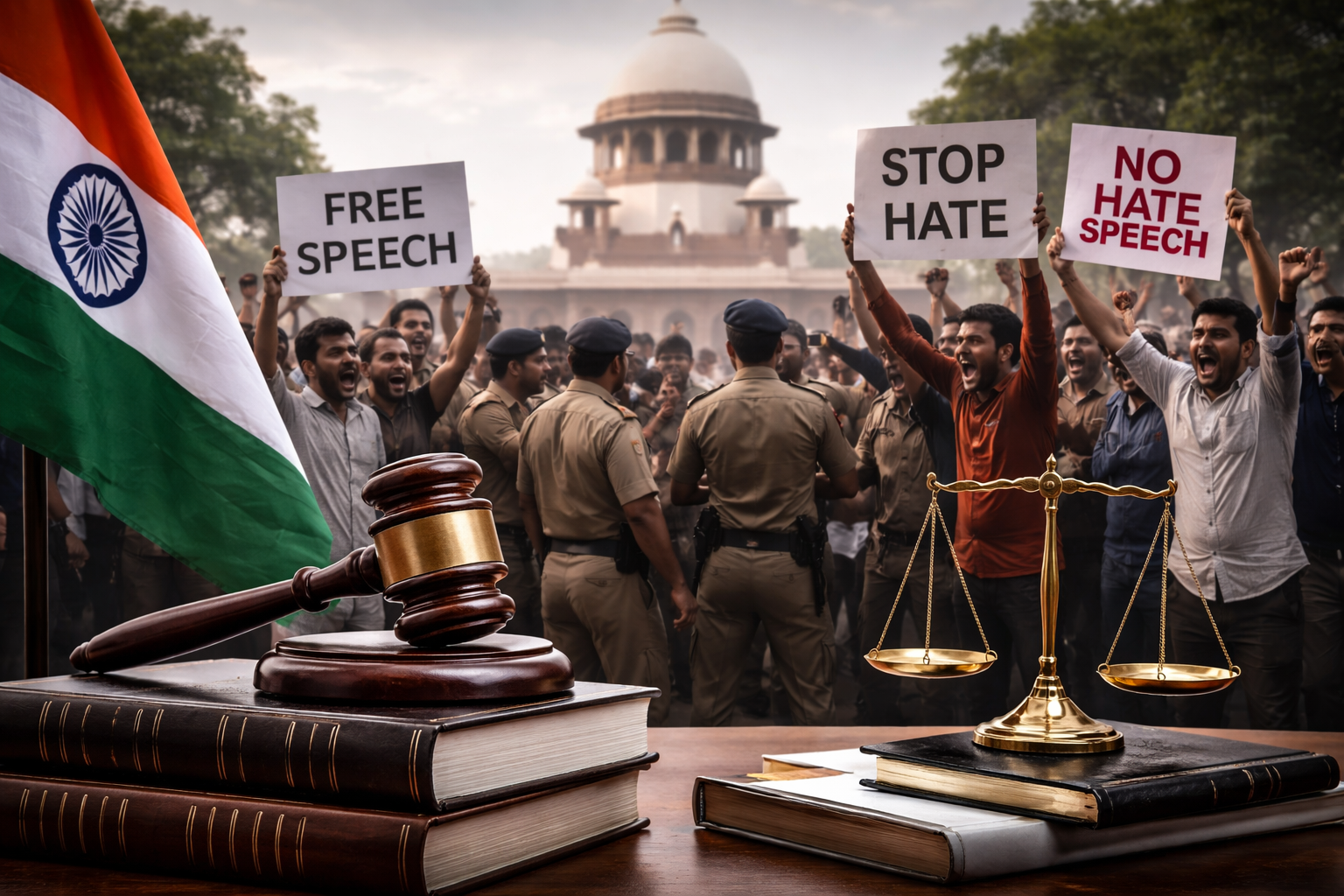 Freedom of Speech V. Hate Speech- Striking a Constitutional balance in India