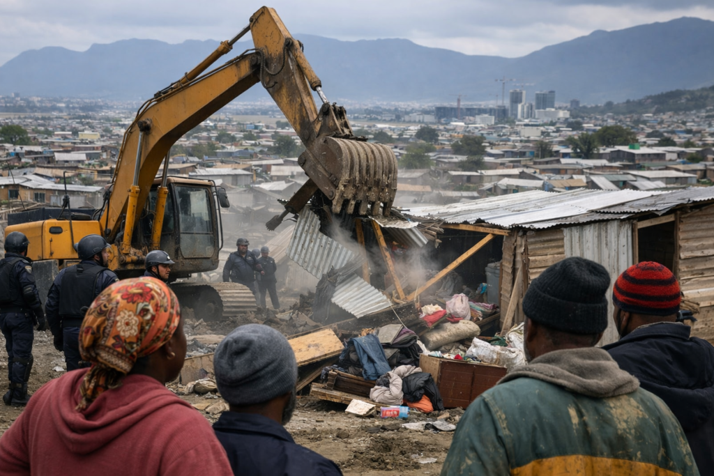 Between Development and Dignity: Shack Dweller Evictions and the Constitutional Right to Housing in South Africa