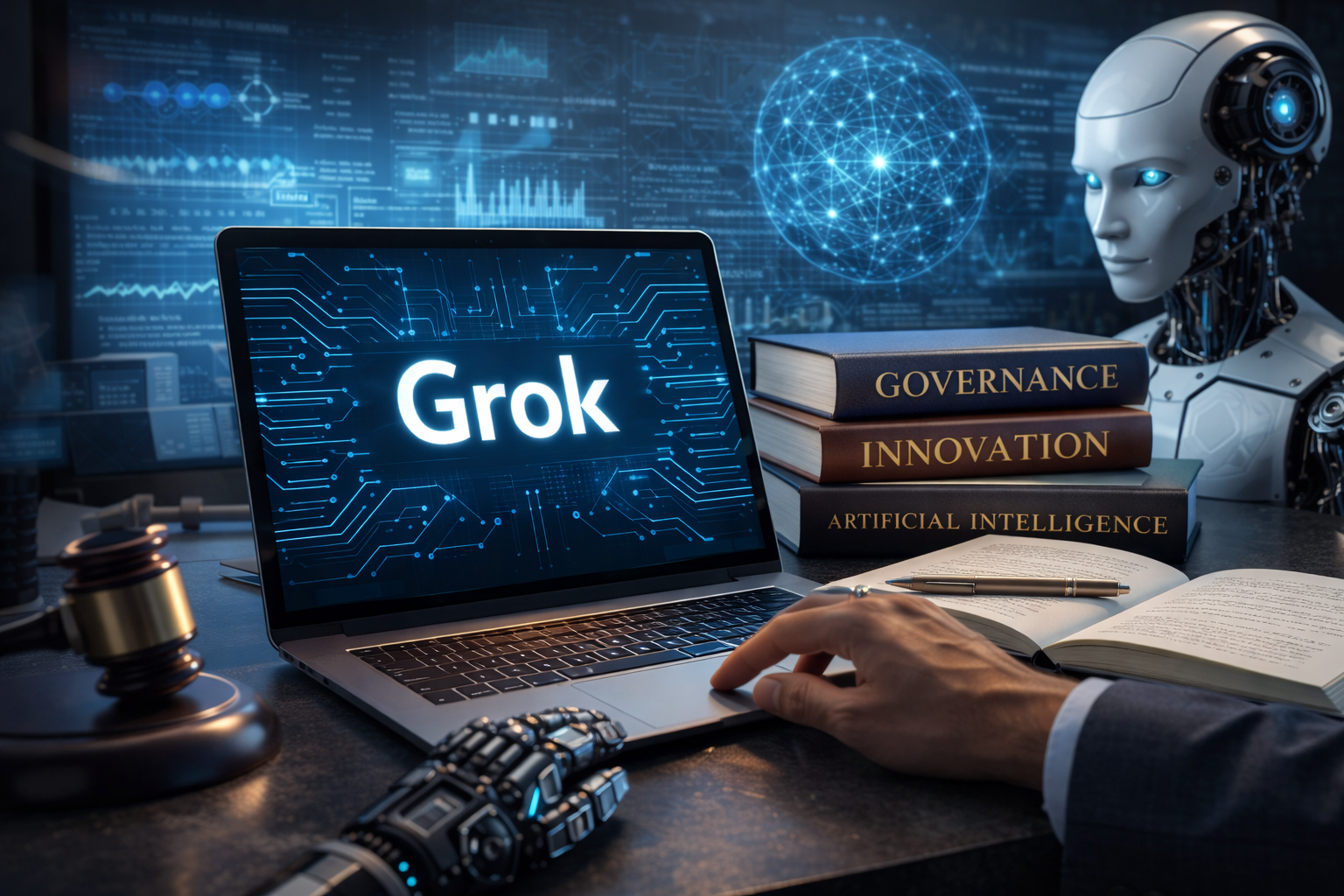 Tracing The Development of Grok: Innovation and Governance in AI Systems