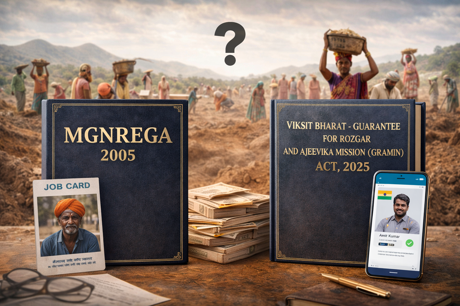 FROM GUARANTEED RIGHTS TO CONDITIONAL ACCESS: A COMPARATIVE LEGAL ANALYSIS OF MGNREGA (2005) AND VIKSIT BHARAT-GUARANTEE FOR ROZGAR AND AJEEVIKA MISSION (GRAMIN) ACT 2025