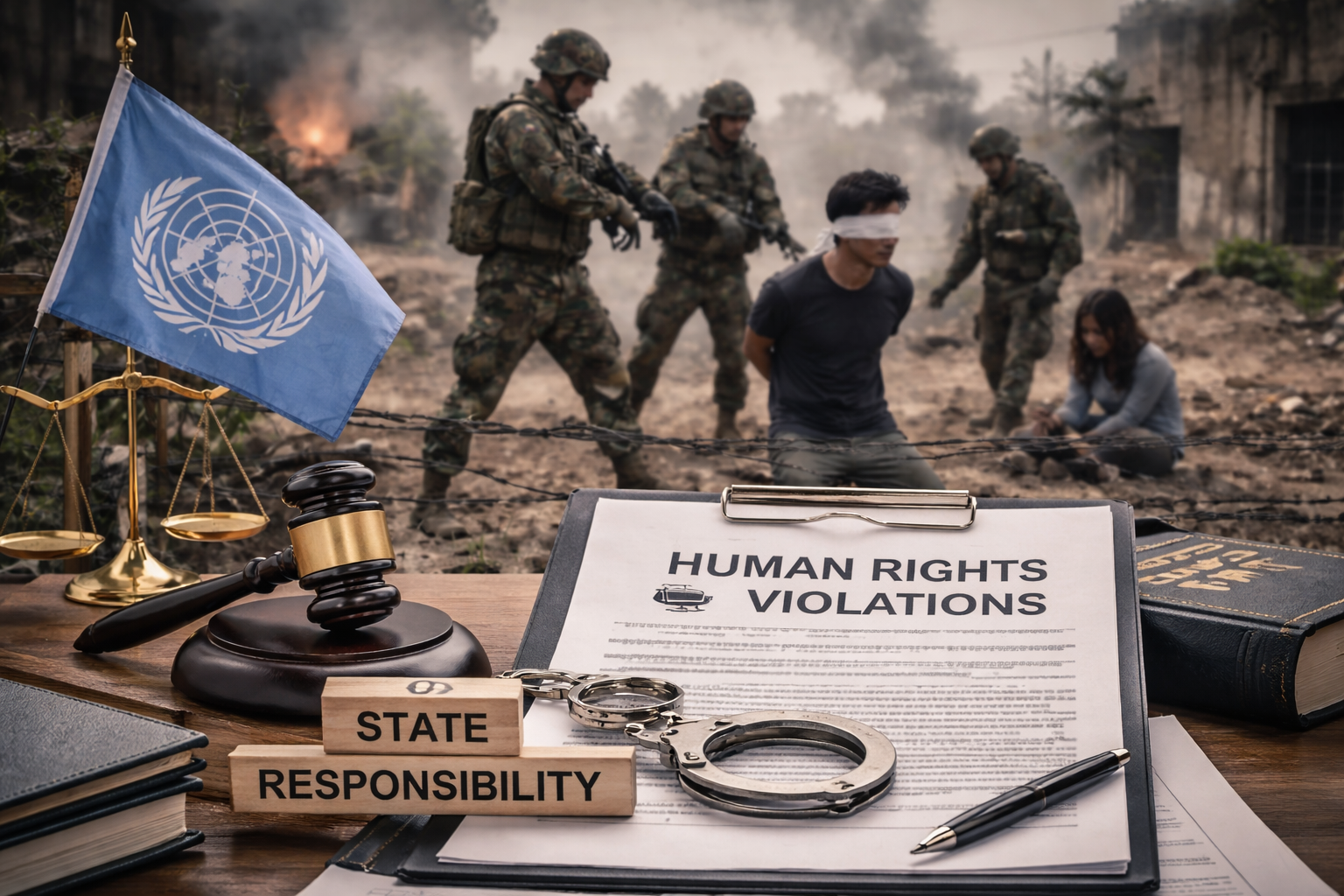 STATE RESPONSIBILITY FOR HUMAN RIGHTS VIOLATIONS UNDER INTERNATIONAL LAW