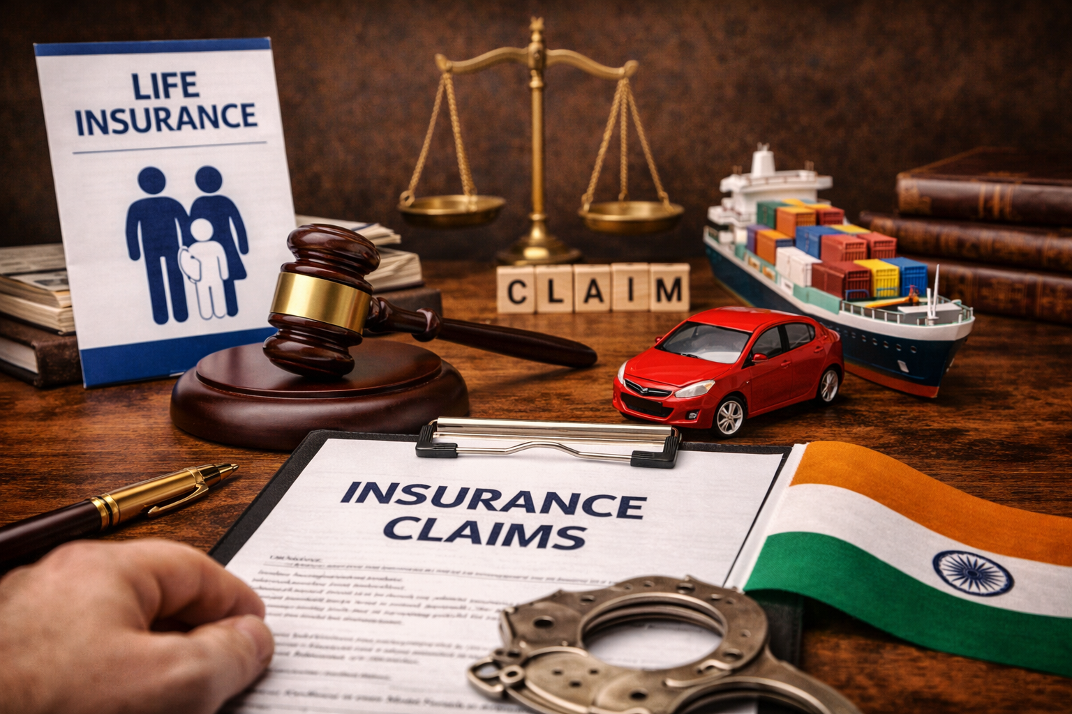 Judicial Trends in Insurance Claim Settlements: A Case Law–Based Study of Life Marine and Motor Vehicle Insurance in India