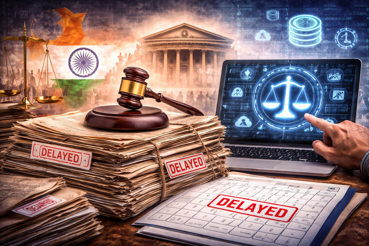 Crores of Cases Countless Delays: Can Technology Be the Answer toIndia’s Judicial Logjams