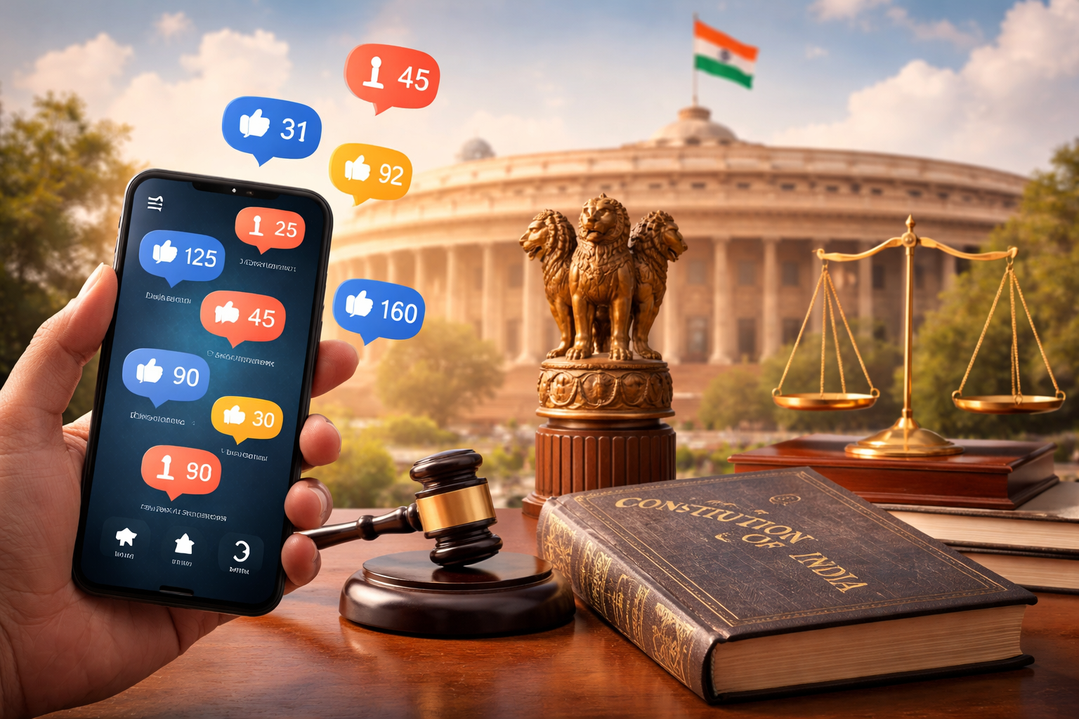 Impact of Social Media on Democratic Processes and Constitutional Rights in India