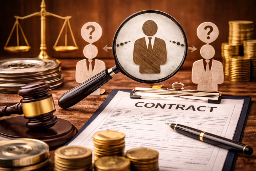 Undisclosed Principal & Third Party Right under Indian Contract act