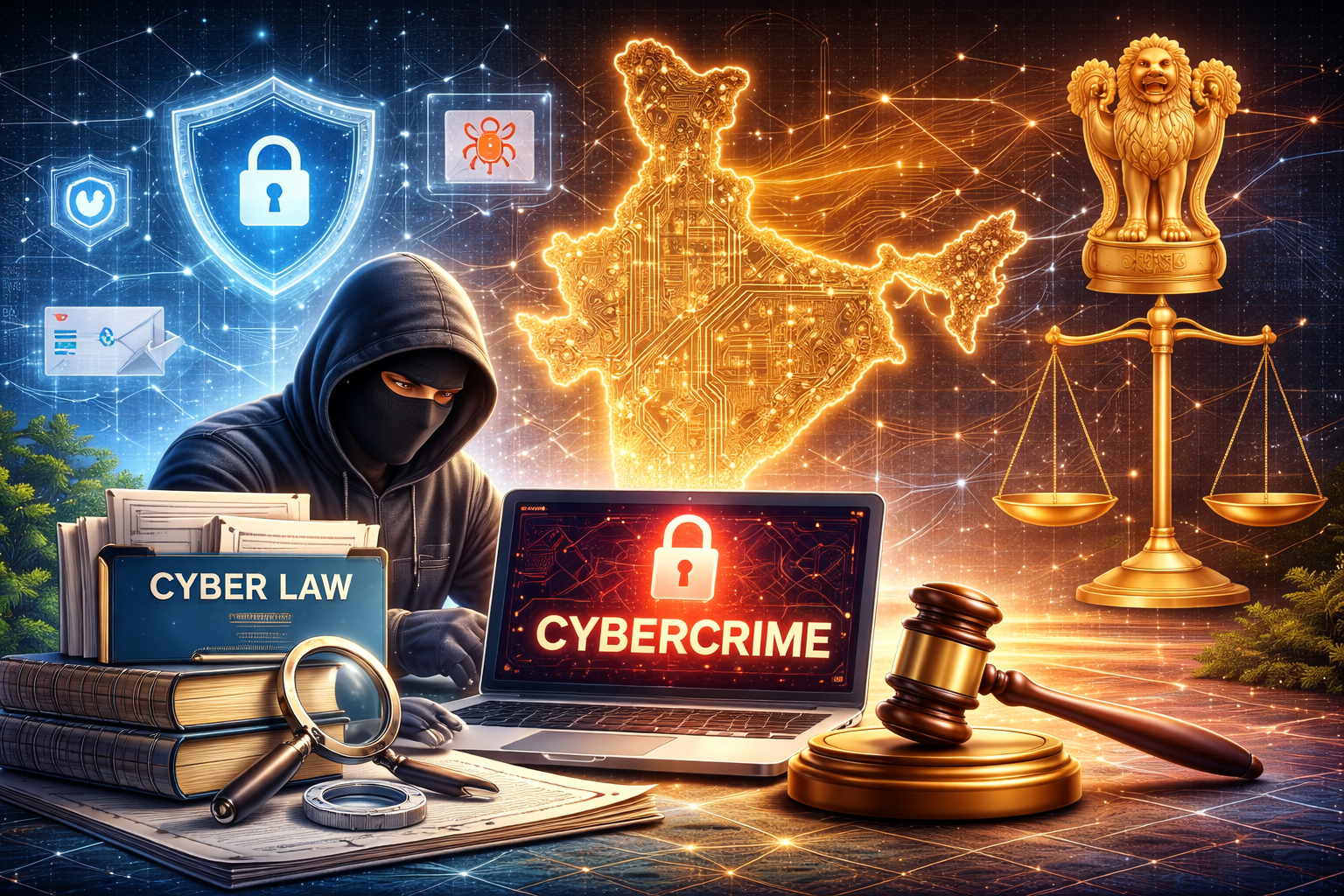 Cybercrime and Legal Challenges in India: An Analysis of the Existing Cyber Law Framework