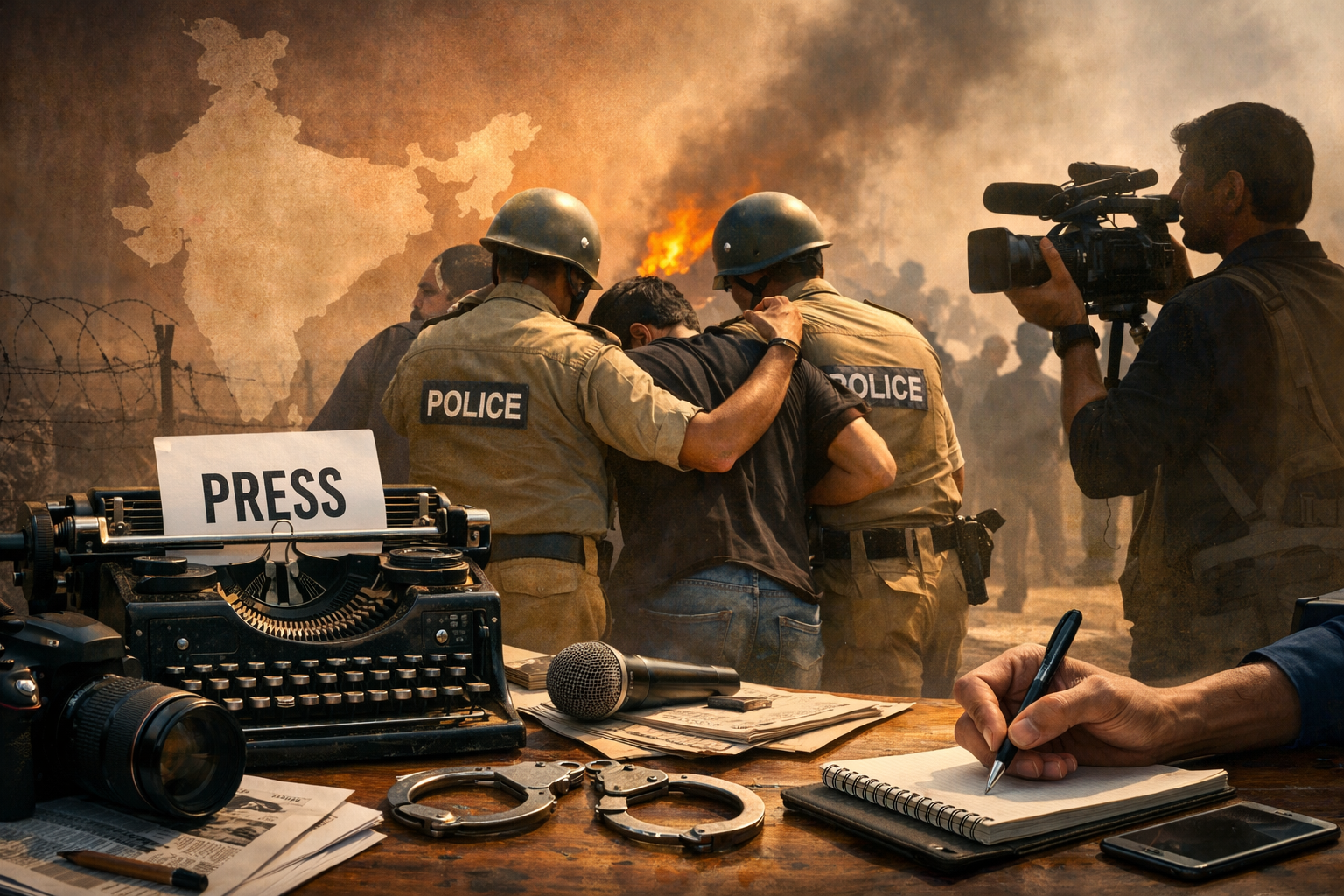 FROM WATCHDOG TO LAPDOG? PRESS FREEDOM AND SAFETY IN INDIA.