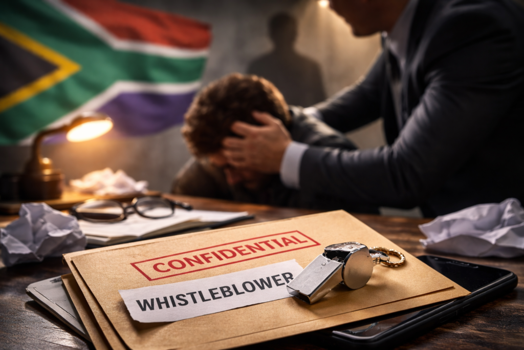 The Failure of Anonymity: Are whistleblowers in South Africaadequately Protected Against Reprisal and Violence