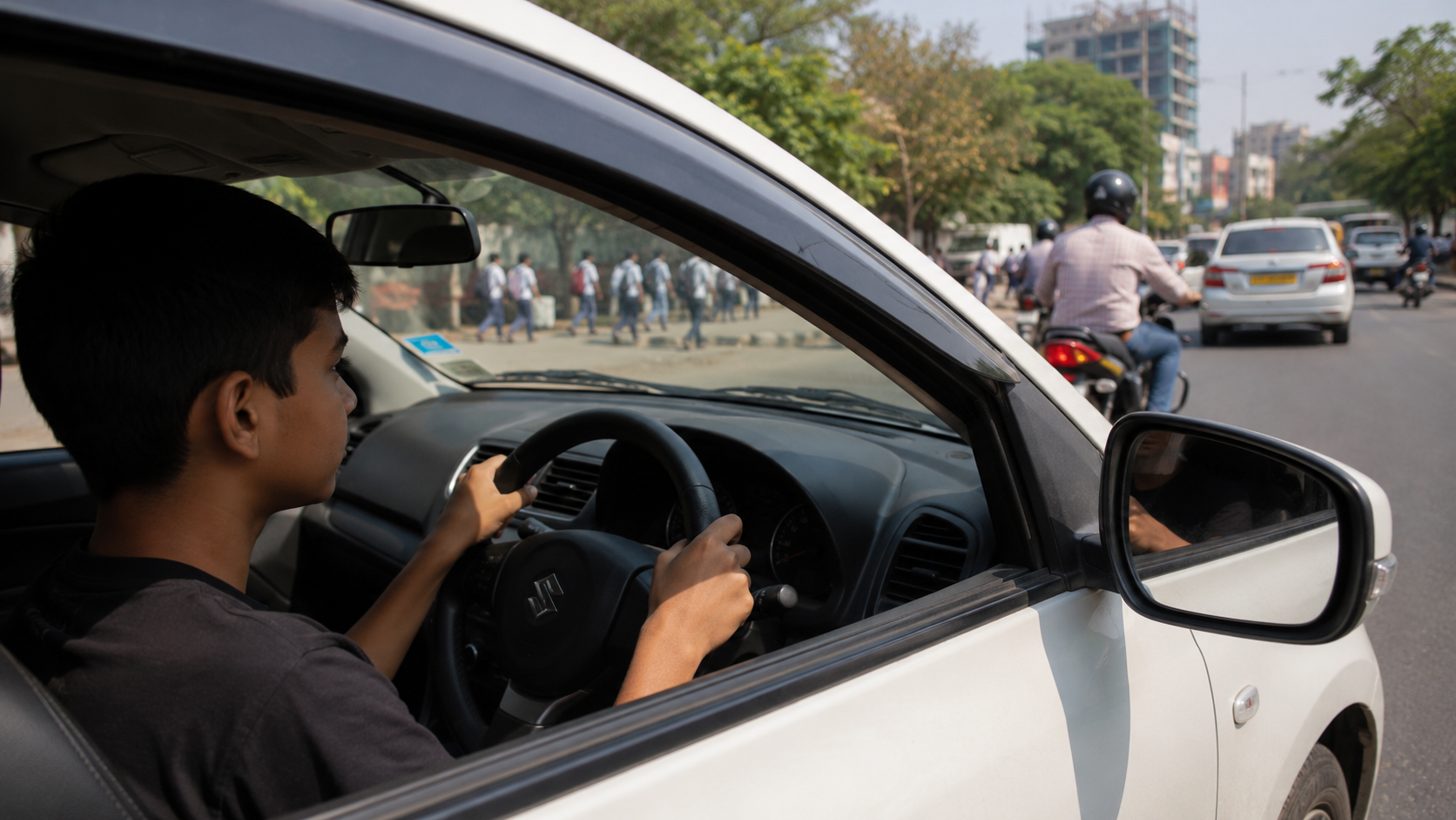 Minors Behind the Wheel: India's Growing Road Safety Crisis