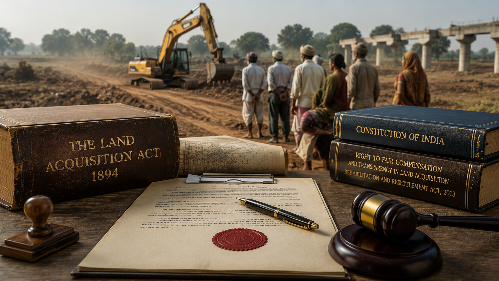 EVOLUTION OF THE LAND ACQUISITION ACT, 1894 IN INDIA…