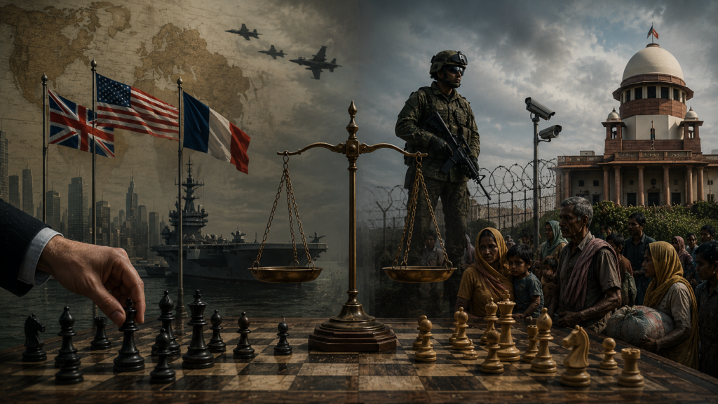 The Tension Between Imperialism, National Security and Citizen Welfare