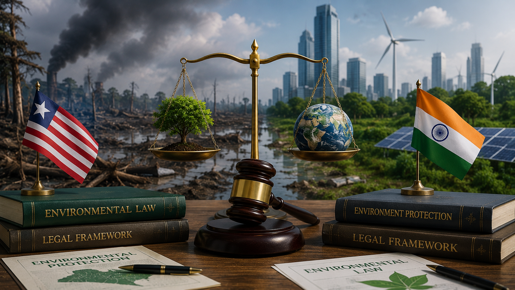 COMPARATIVE ANALYSIS OF ENVIRONMENTAL LAW FRAMEWORKS: LIBERIA AND INDIA (2026 PERSPECTIVE)