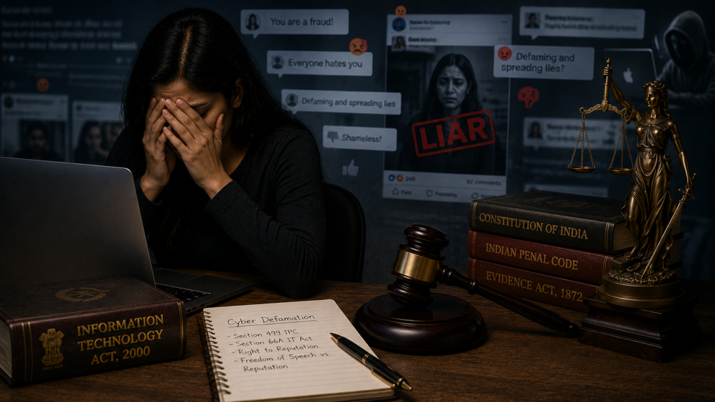 Cyber Defamation in India: Legal challenges in Digital Era
