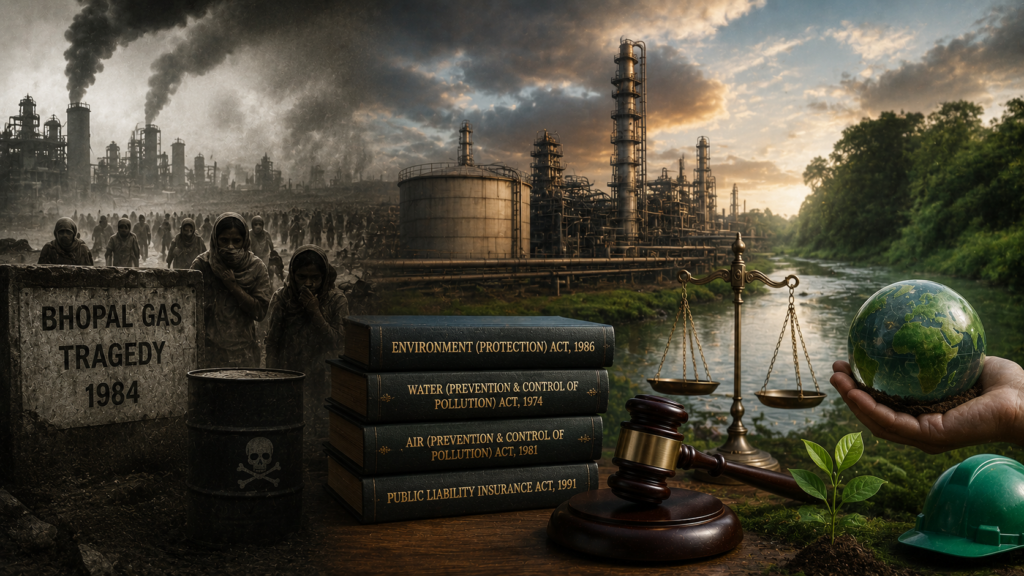 FROM BHOPAL TO OLEUM: THE REACTIVE EVOLUTION OF ENVIRONMENTAL LAW IN INDIA