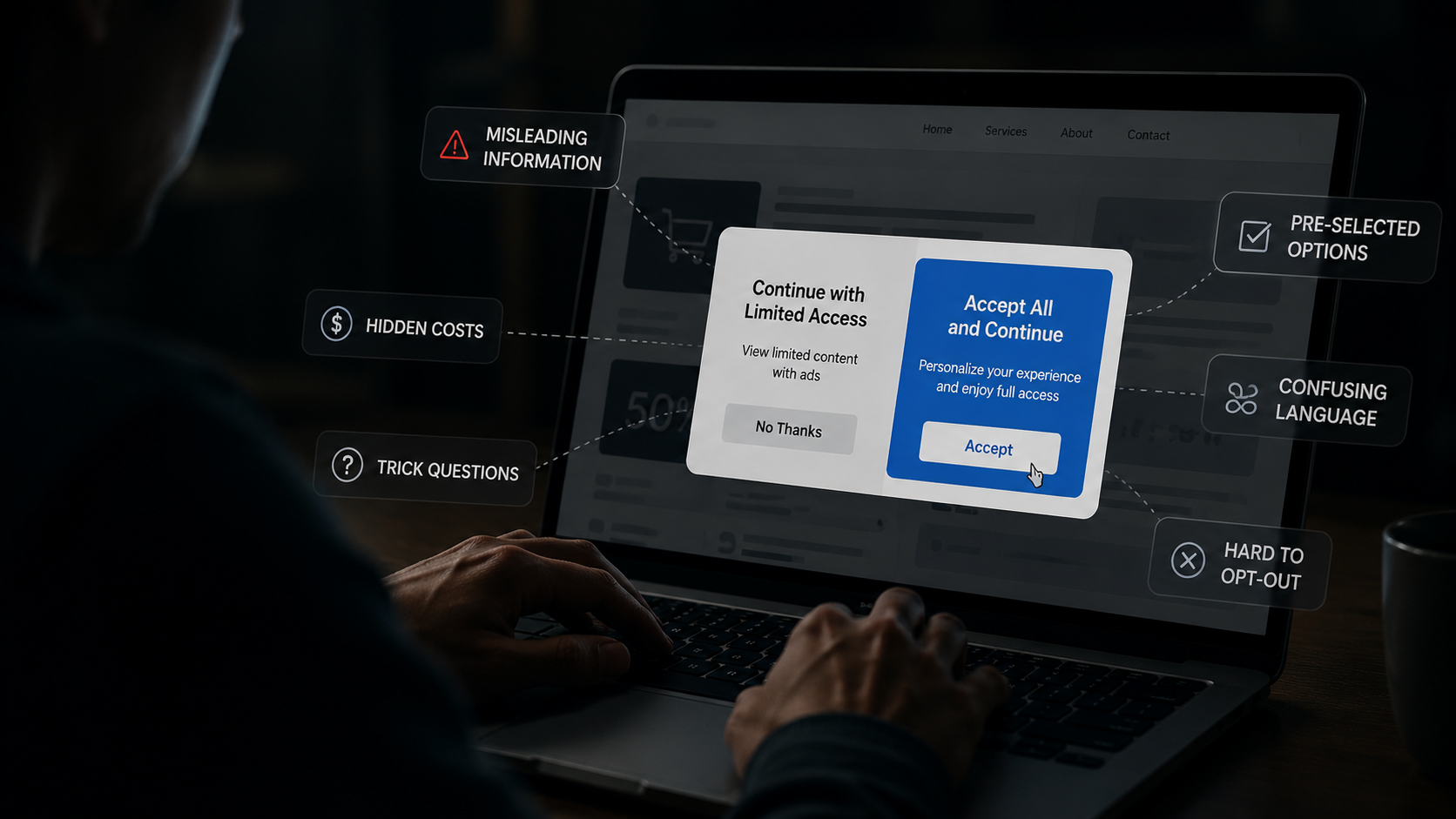 Consumer Consent in the Age of Dark Patterns