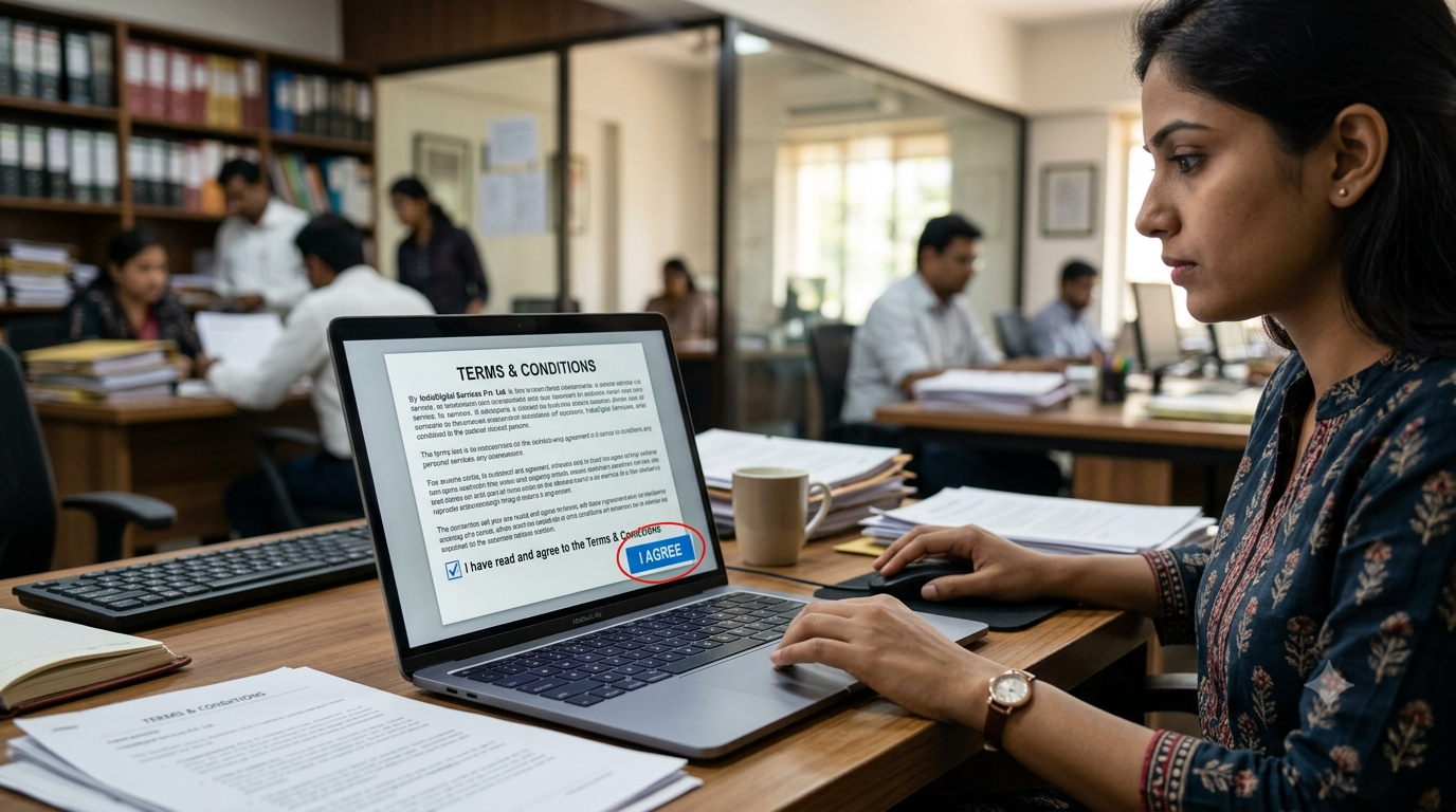 Validity of Click-Wrap Agreements in India
