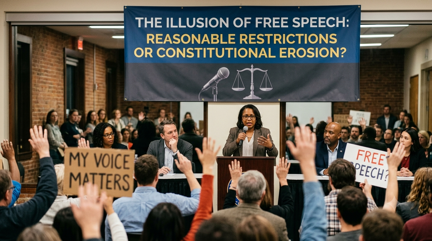 The Illusion of Free Speech: Reasonable Restrictions or Constitutional Erosion?