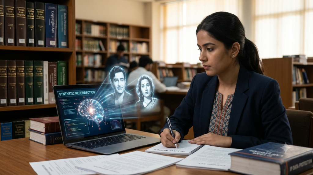 SYNTHETIC RESURRECTION: GENERATIVE AI, DECEASED CELEBRITIES, AND THE LEGISLATIVE VACUUM IN INDIAN PERSONALITY RIGHTS LAW