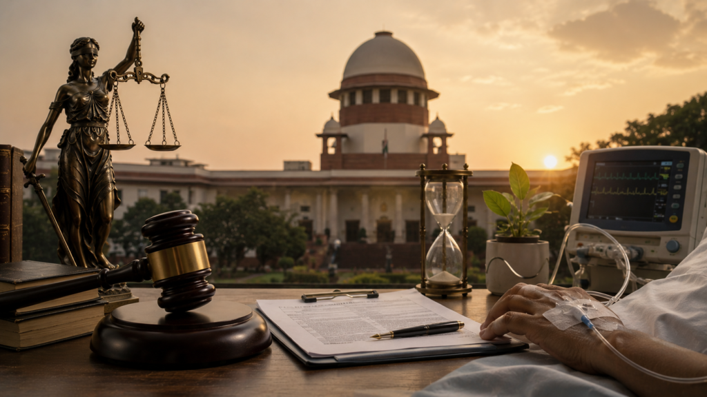 The Judicial Evolution of End-of-Life Protocols in India: From Common Cause to the Reality of Harish Rana .